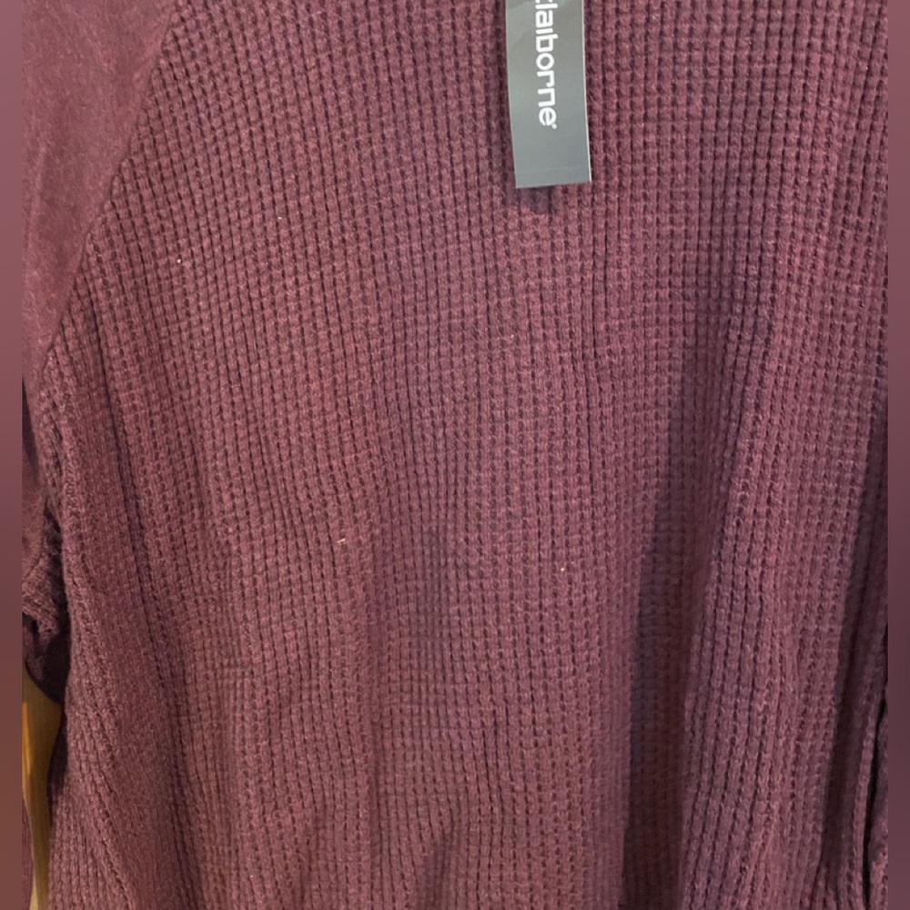 NWT Men’s CLAIBORNE Big & Tall Long Sleeve Crew Neck Sweater